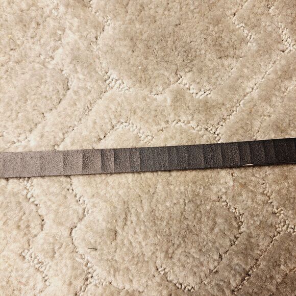 KENNETH COLE REACTION THIN CHEETAH BELT WOMENS SIZE L TURQUOISE BLACK 33-37W - Picture 5 of 8